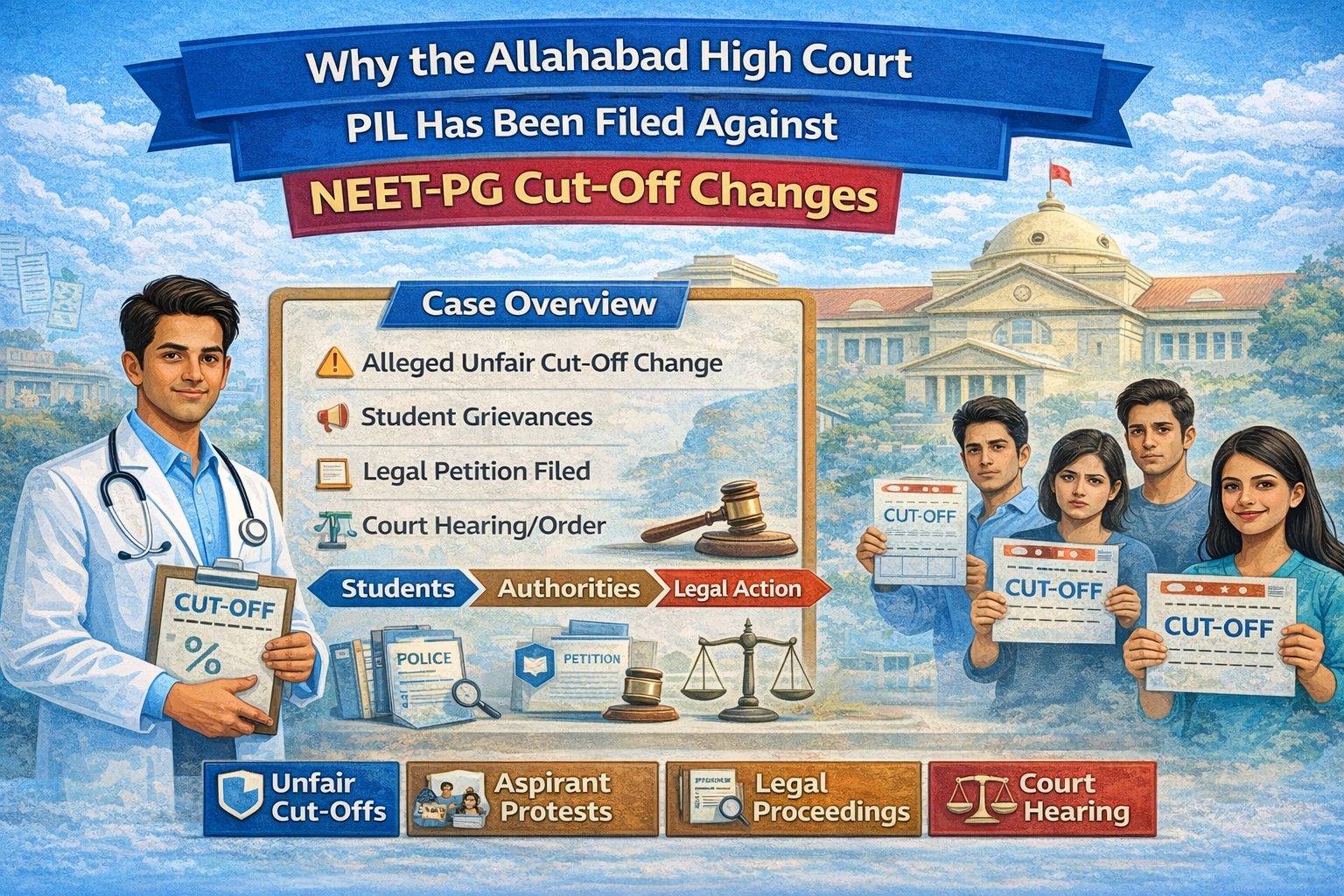 Why the Allahabad High Court PIL Has Been Filed Against NEET-PG Cut-Off Changes